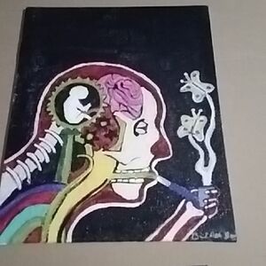 Abstract Human Anatomy Art Print